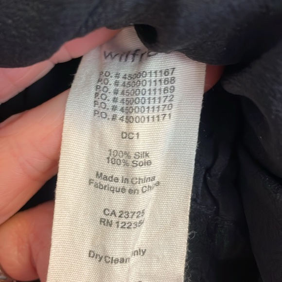 Silk Black Dress, size 2 - Picture 4 of 4